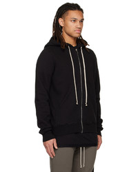 Sweat à capuche noir Rick Owens DRKSHDW