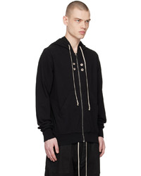 Sweat à capuche noir Rick Owens DRKSHDW