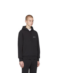 Sweat à capuche noir A.P.C.