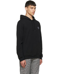 Sweat à capuche noir A.P.C.