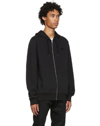 Sweat à capuche noir A.P.C.