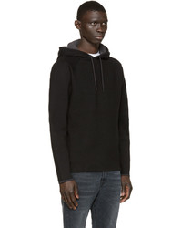 Sweat à capuche noir rag & bone