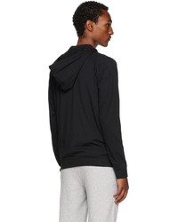 Sweat à capuche noir Paul Smith