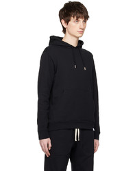 Sweat à capuche noir Norse Projects