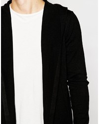 Sweat à capuche noir Asos