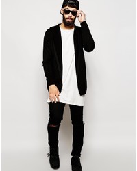 Sweat à capuche noir Asos