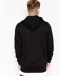 Sweat à capuche noir Asos