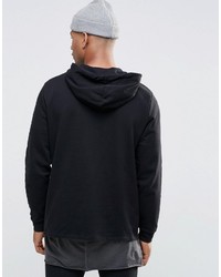 Sweat à capuche noir Asos