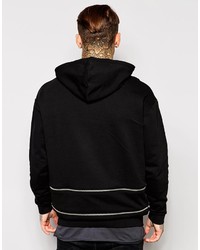 Sweat à capuche noir Asos