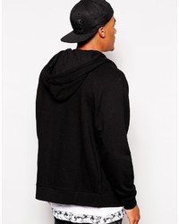 Sweat à capuche noir Asos