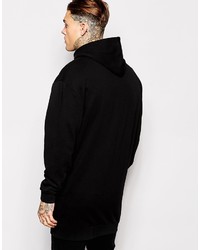 Sweat à capuche noir Asos