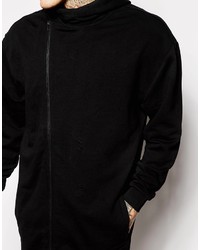 Sweat à capuche noir Asos