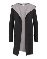 Sweat à capuche noir Comma