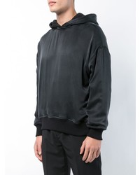 Sweat à capuche noir Amiri