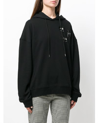 Sweat à capuche noir McQ Alexander McQueen