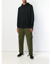 Sweat à capuche noir Acne Studios