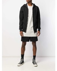 Sweat à capuche noir Rick Owens DRKSHDW