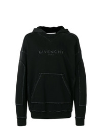 Sweat à capuche noir Givenchy