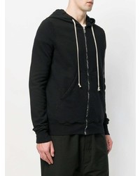 Sweat à capuche noir Rick Owens DRKSHDW