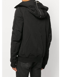 Sweat à capuche noir Rick Owens DRKSHDW