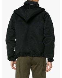 Sweat à capuche noir Rick Owens