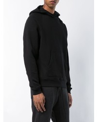 Sweat à capuche noir John Elliott