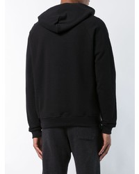 Sweat à capuche noir John Elliott