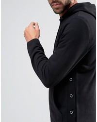 Sweat à capuche noir Asos