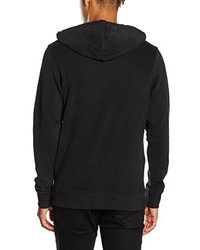 Sweat à capuche noir Jack & Jones