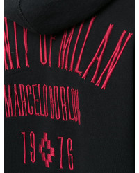 Sweat à capuche noir Marcelo Burlon County of Milan