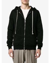 Sweat à capuche noir Rick Owens DRKSHDW