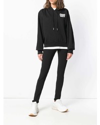 Sweat à capuche noir Off-White