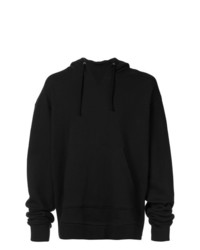 Sweat à capuche noir John Elliott