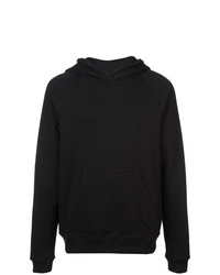 Sweat à capuche noir John Elliott