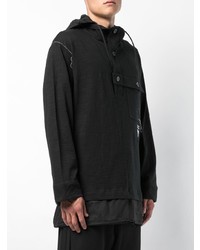 Sweat à capuche noir Y-3