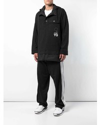 Sweat à capuche noir Y-3