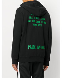 Sweat à capuche noir Palm Angels