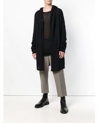 Sweat à capuche noir Rick Owens