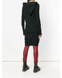 Sweat à capuche noir Rick Owens DRKSHDW