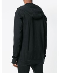 Sweat à capuche noir 11 By Boris Bidjan Saberi