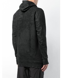 Sweat à capuche noir 11 By Boris Bidjan Saberi