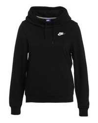 Sweat à capuche noir Nike