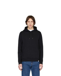 Sweat à capuche noir Norse Projects