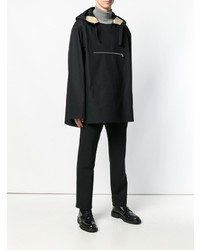 Sweat à capuche noir Jil Sander