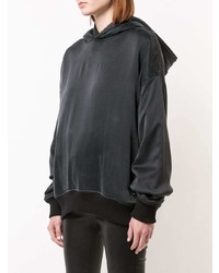 Sweat à capuche noir Amiri