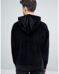 Sweat à capuche noir Asos