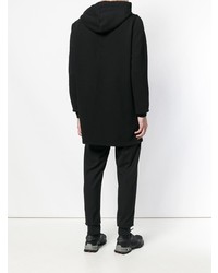 Sweat à capuche noir Rick Owens DRKSHDW