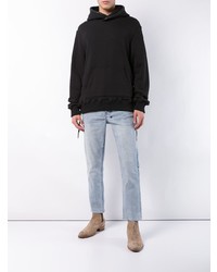 Sweat à capuche noir Amiri