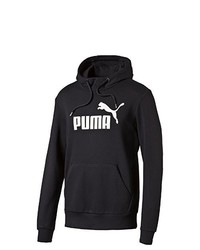 Sweat à capuche noir Puma