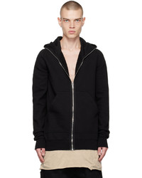 Sweat à capuche noir Rick Owens DRKSHDW